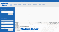 Desktop Screenshot of motivegear.com
